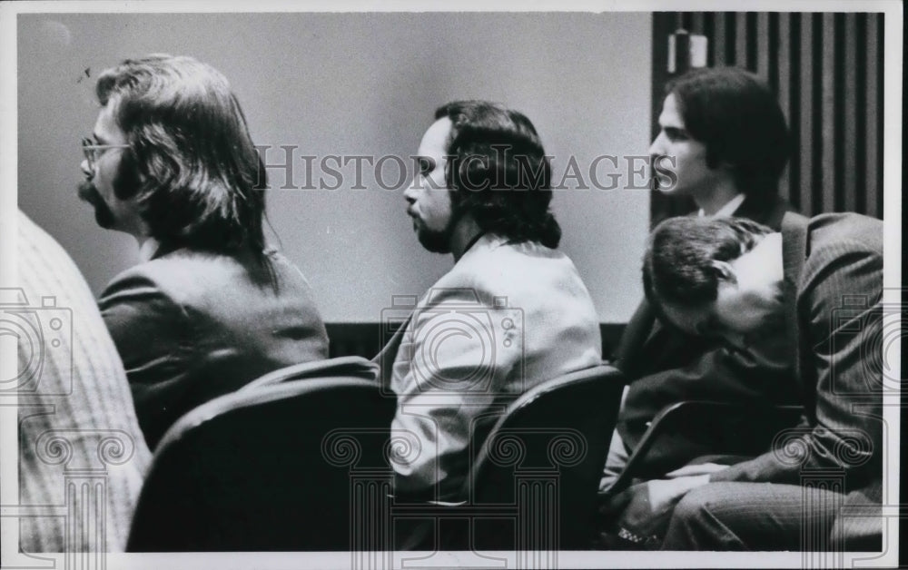 1980 Press Photo Dominic Hermenic with Leslie Hermenic, Glen Flatowicz - Historic Images