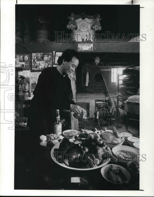 1991 Press Photo Ken Hom - cva21313 - Historic Images