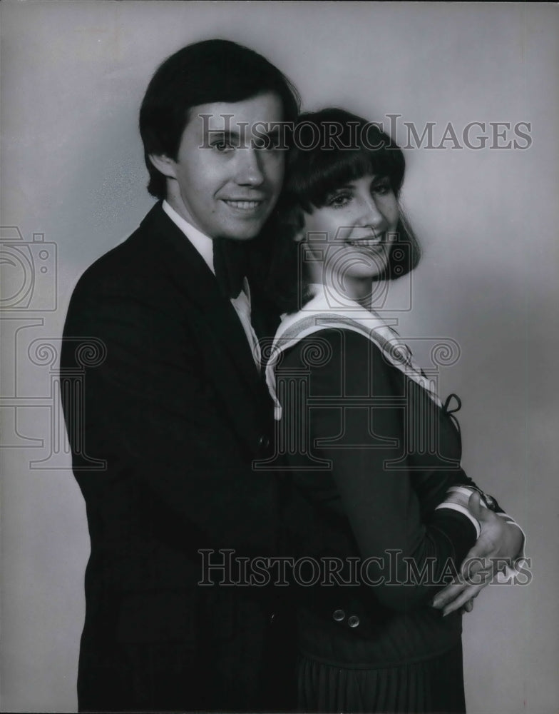 1977 Press Photo Ken Lasky and Nancy Nelson of the Greenbrier theater - Historic Images