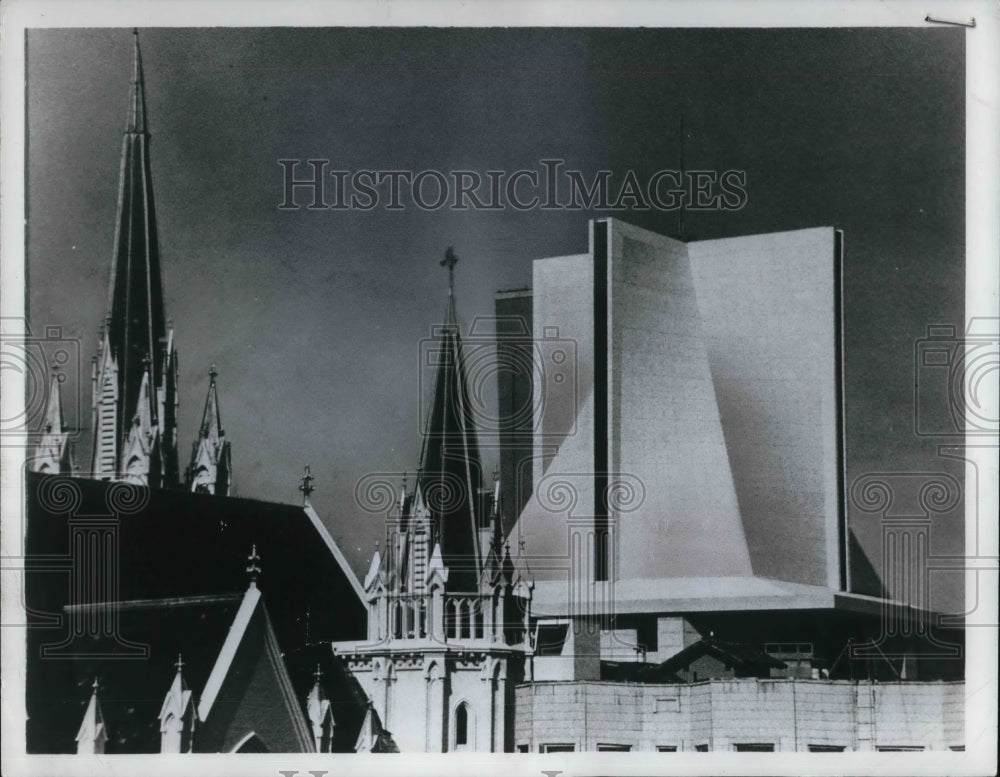 1970 Press Photo St. Mary Cathedral, San Francisco California - cva21739 - Historic Images