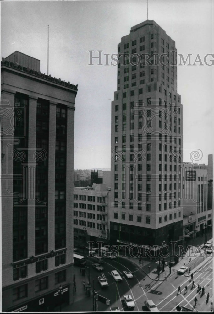 1976 Press Photo The San Francisco California Buildings - Historic Images
