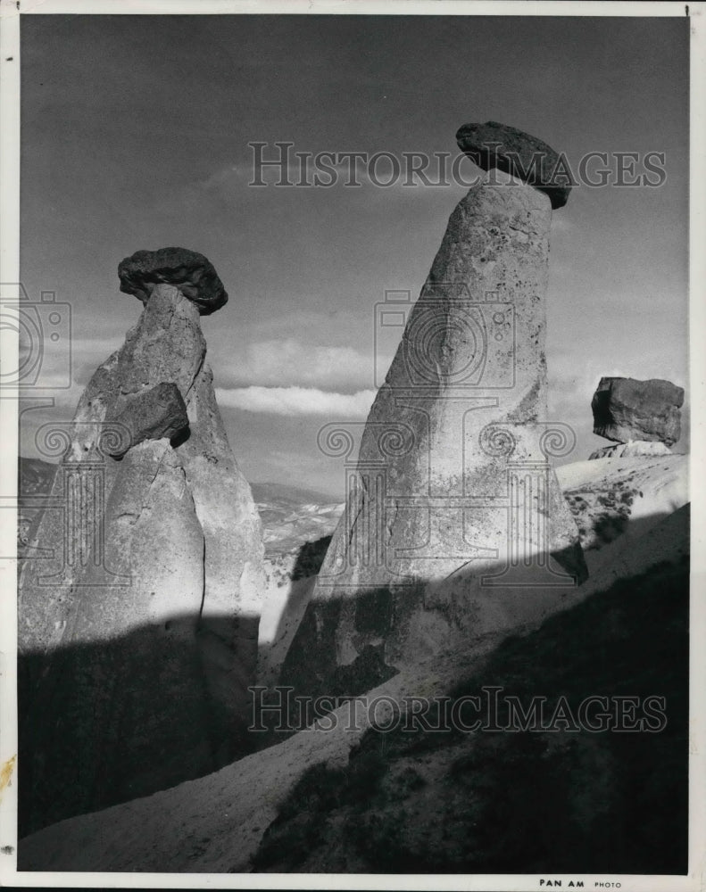 1987 Press Photo Valley of Goreme - Historic Images