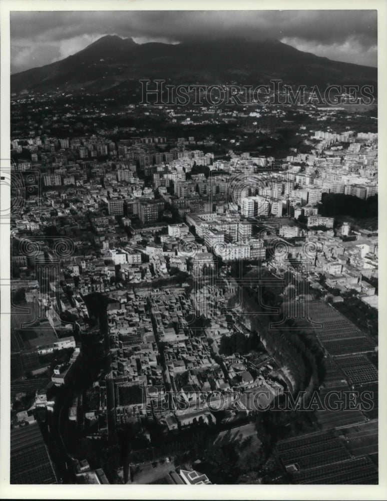 1982 Press Photo Mount Vesuvius - Historic Images