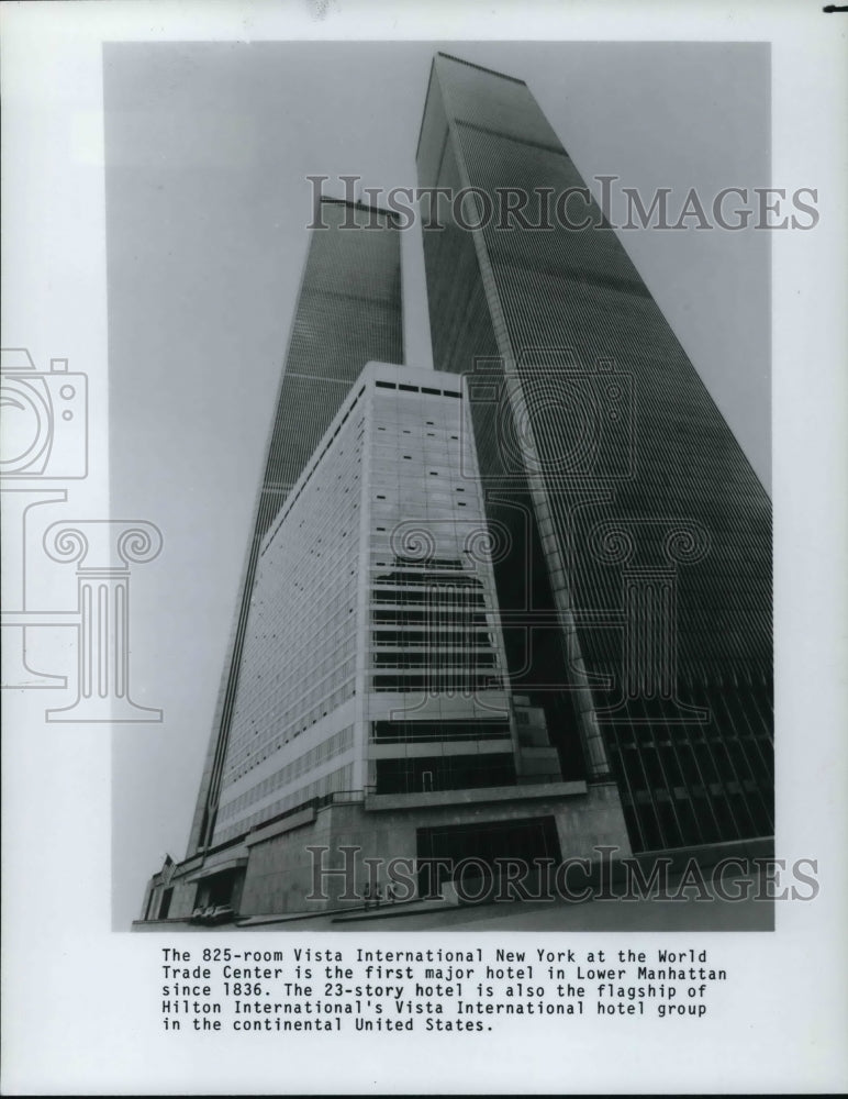 1981 Press Photo The 825 room Vista International New York - Historic Images