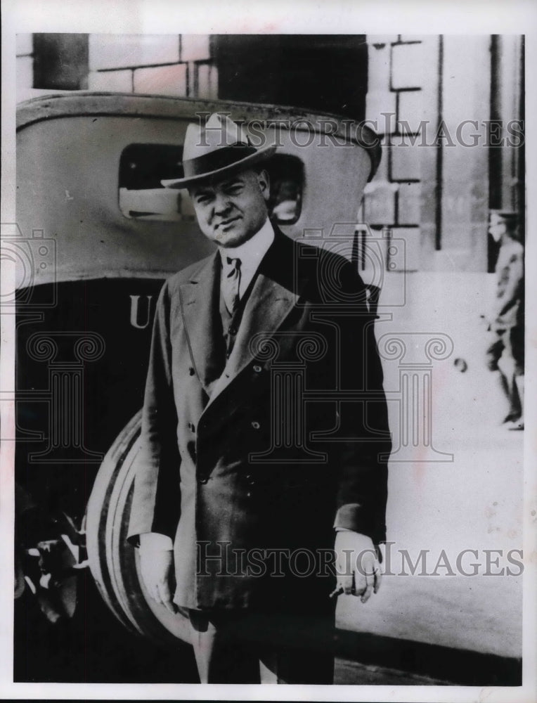 1964, Herbert Hoover in France during World War I trip - cva22038 - Historic Images