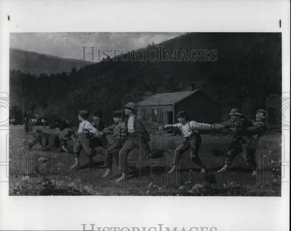 1983, Snap the Whip by Winslow Homer - Historic Images