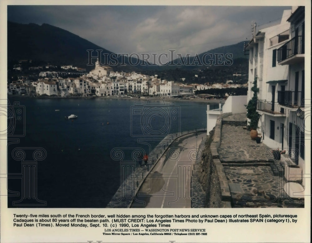 1990 The picturesque Cadaques of the French border - Historic Images