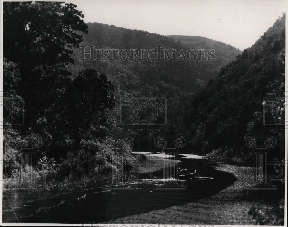 Press Photo The EBB and Flow at the Wilderness on South Africa&#39;s Garden Route - Historic Images