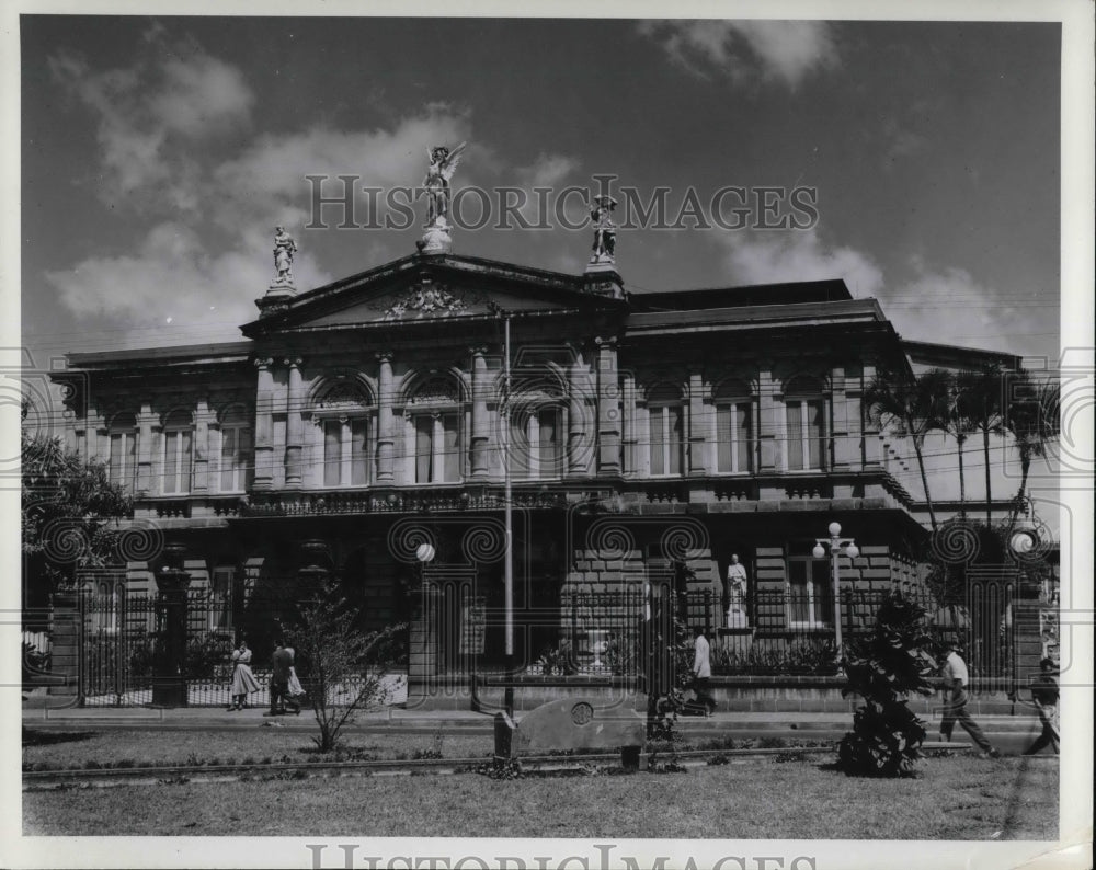 Press Photo Teatro Nacional San Jose Costa Rica - Historic Images