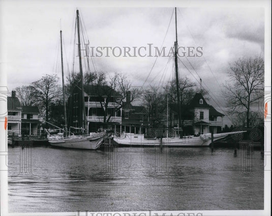Press Photo The Chesapeake Bay Maritime at St. Michaels - Historic Images