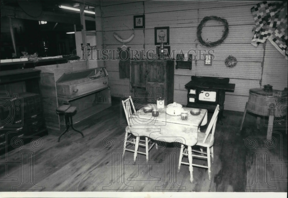 1986 Press Photo Interior view of Mound Plantation General Store in Mound, La. - Historic Images