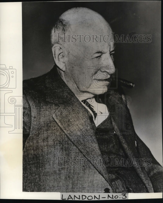 1936, A candidate's father, John Landon - cva22632 - Historic Images