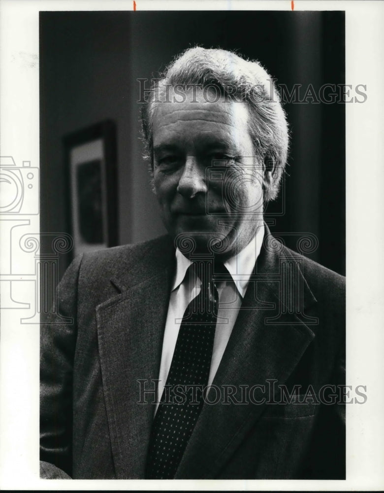 1980 Press Photo Glidden Coatings and Resins President, William D. Kinsell, Jr. - Historic Images