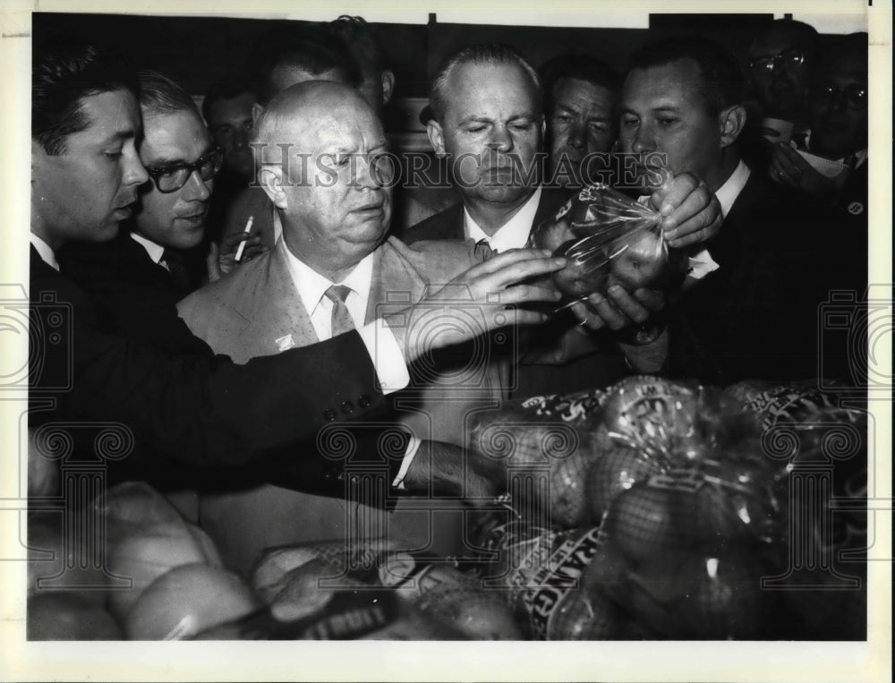 1984 Press Photo Former Soviet Premier Nikita Khrushchev - Historic Images
