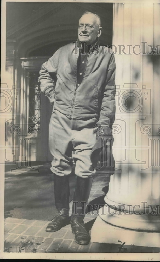 1969 Press Photo Alf M Landon Governor of Kansas in Univ. of California Berkeley- Historic Images