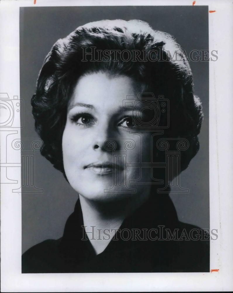 1980 Press Photo Janet Alcorn - Historic Images