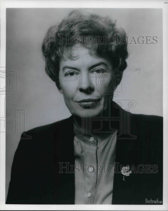 1985 Press Photo Jeane Kirkpatrick - Historic Images
