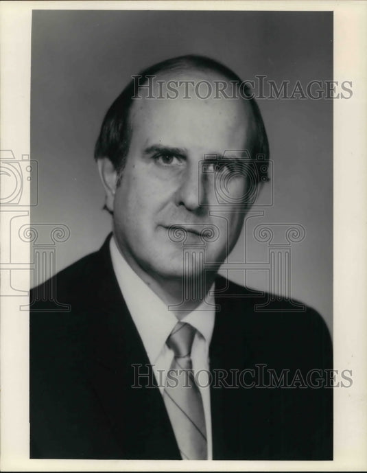 1984 Press Photo Steve Kneeland, V. P. Sales Ohio-Sealy Mattress Mfg. Co. - Historic Images