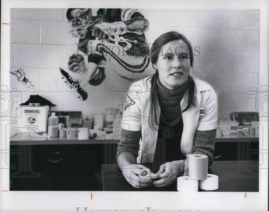1978 Press Photo Karen Knortz of Cleveland Western Reserve University - Historic Images