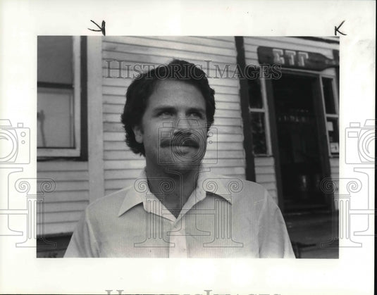1984 Press Photo Paul Korst of Cleveland State University - Historic Images