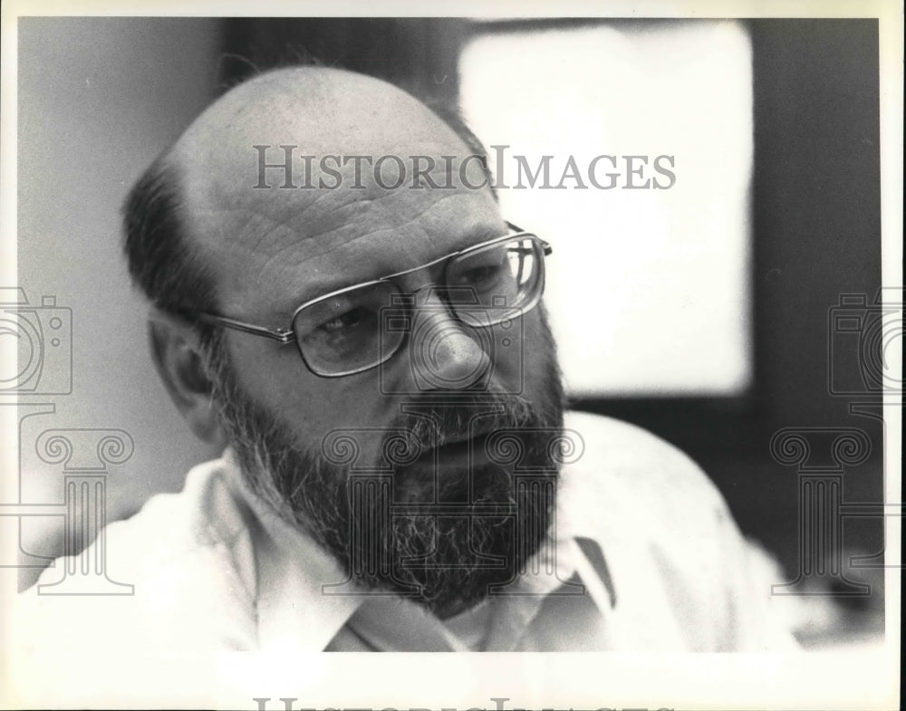 1981 Press Photo Joseph Kosewie for the mental hospital story - Historic Images