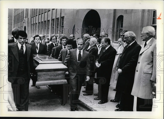1979 Press Photo Julie Kravitz Funeral - Historic Images