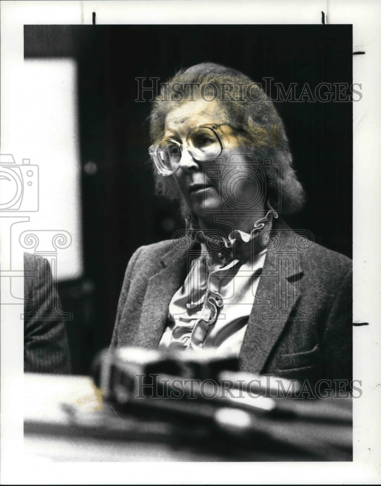 1988 Press Photo Patricia Brisbin sentence - Historic Images