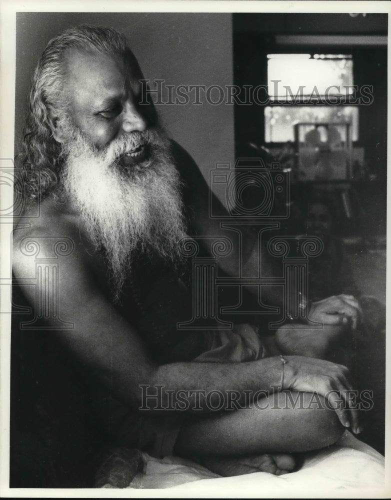 1980 Press Photo Vishvatma Bawra Ji - Historic Images