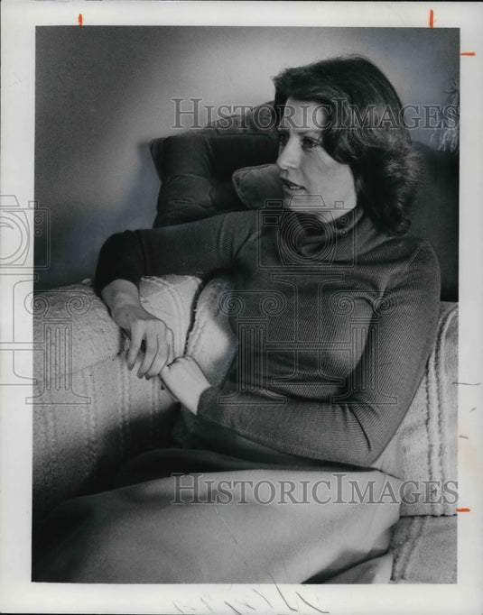 1978 Press Photo Donna Krause, President, Cleveland Chapter of NOW - Historic Images