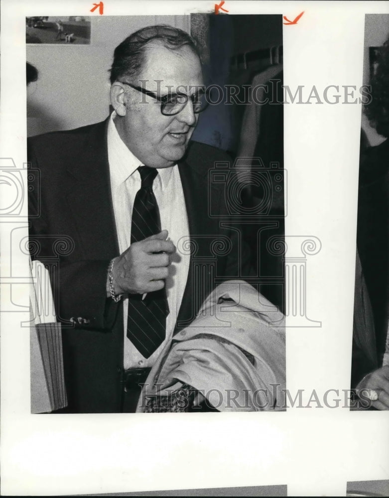 1980 Press Photo Indicted in the Lorain House Repair Scandal, Michael Koury - Historic Images