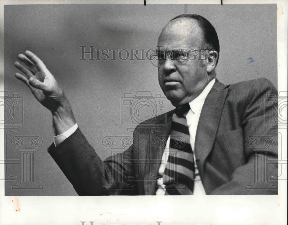 1981 Press Photo Robert Killpack President of N.C.B - Historic Images