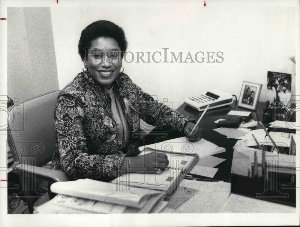 1981 Press Photo Gloria Pace King - Historic Images