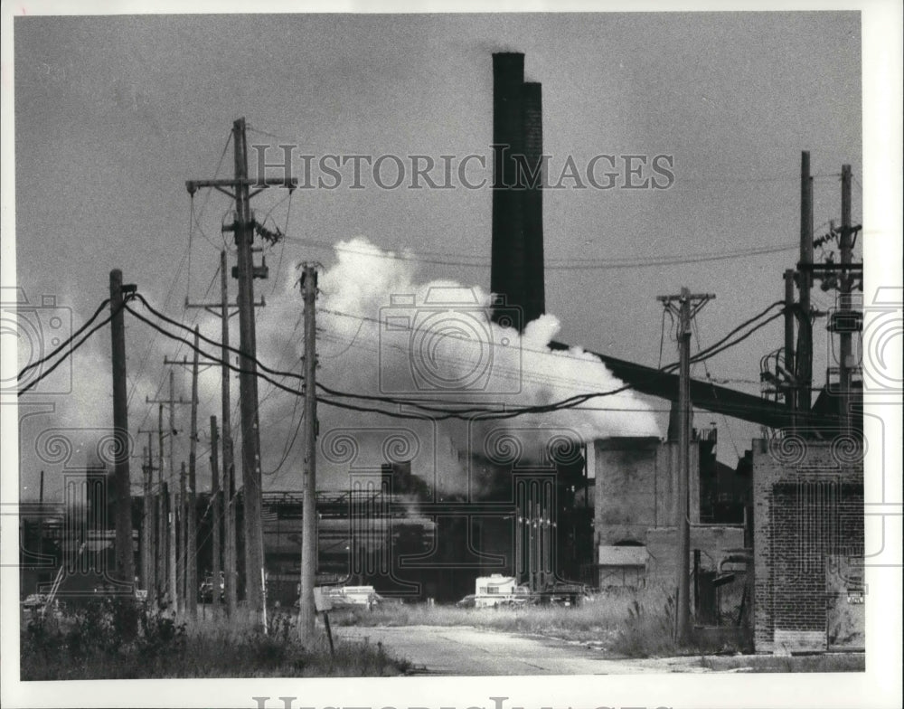 1980 Press Photo Erie Coke and Chemical Co Fairport suit against Polluting - Historic Images