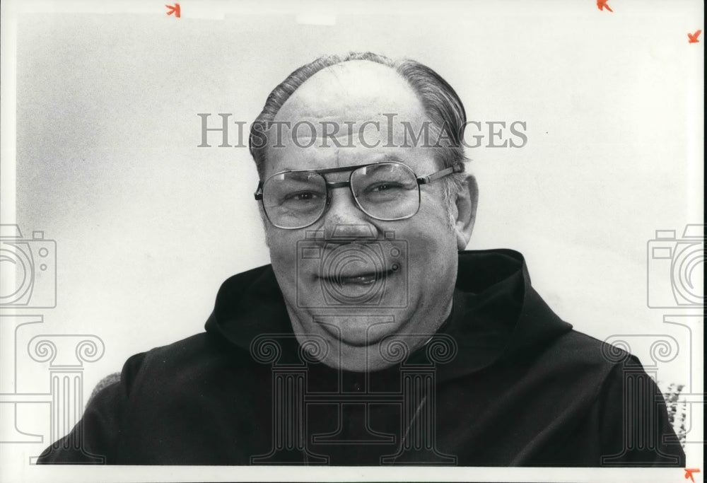 1980 Press Photo Abbot Jerome Koval - Historic Images