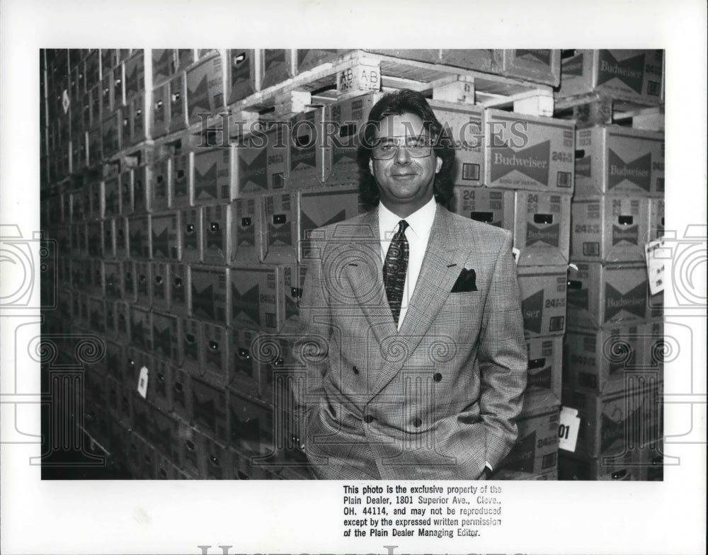 1988 Press Photo House of LaRose ex President, Tim LaRose - Historic Images