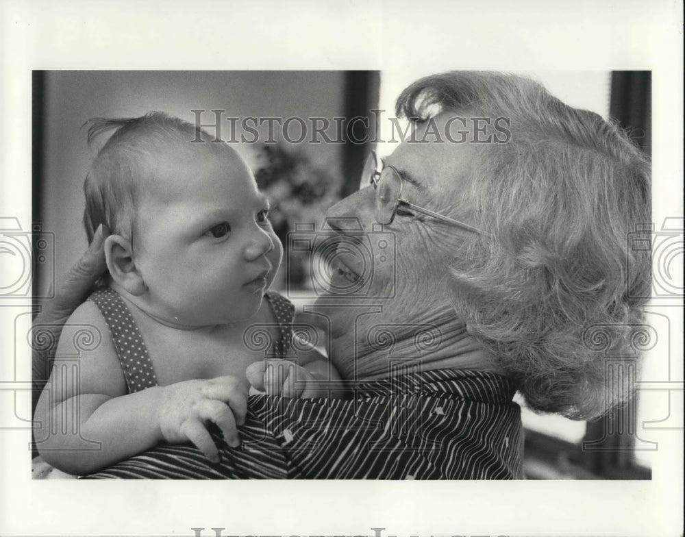 1983 Press Photo Hattie Larlham - Historic Images