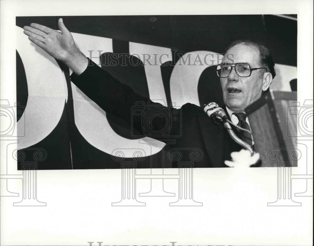 1980 Press Photo Lyndon B. LaRouche - Historic Images