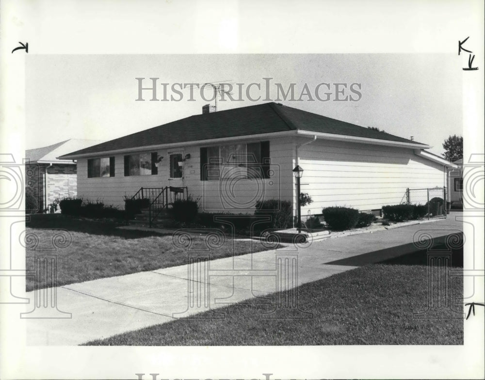 1985 Press Photo Karen Laspina murder case, Victim&#39;s home at 34452 - Historic Images