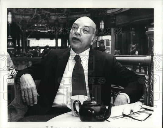 1981 Press Photo William Latimer, Elizabeth Faulk Professor and Chair - Historic Images