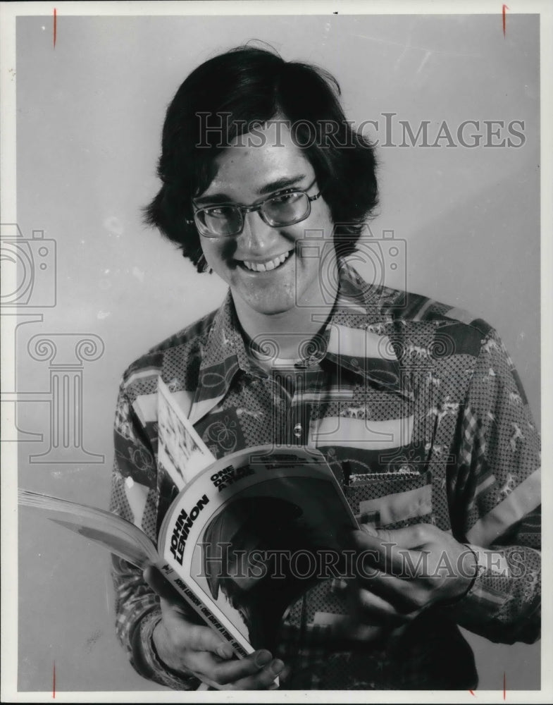 1977 Press Photo Dale Funtash, young author - Historic Images