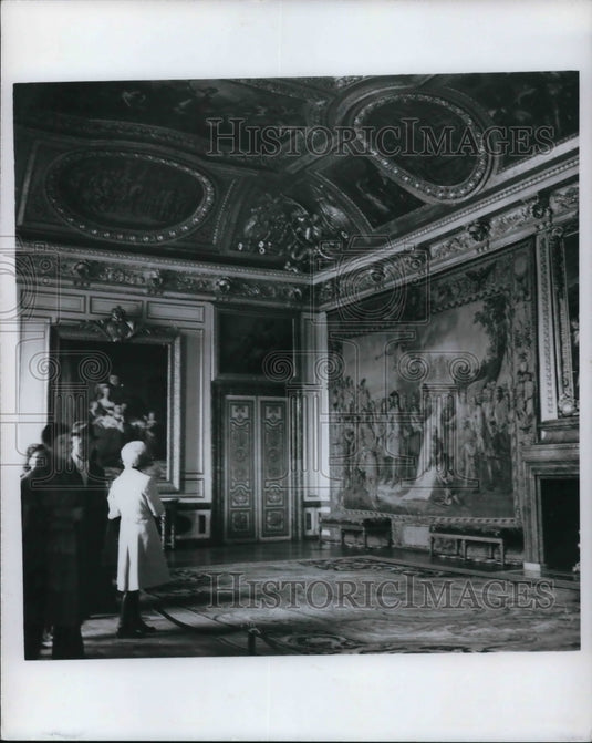 1974, Decorated Room in Palace of Versailles in France - cva23910 - Historic Images