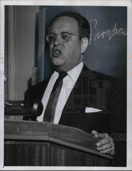 1958, Leon H. Keyserling Economist Advising - cva23941 - Historic Images