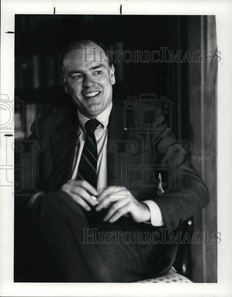 1985 Press Photo John Snow President of Chessie - Historic Images