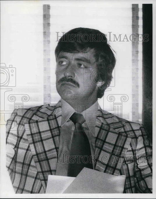 1977 Press Photo John Kohl, Jr. - Historic Images