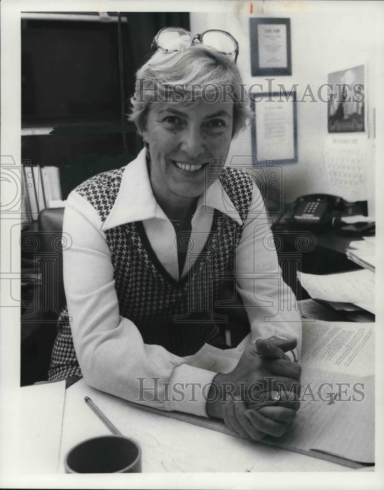 1976 Press Photo The Ohio Court of Appeals Administrator, Mrs. Vilma Kohn - Historic Images