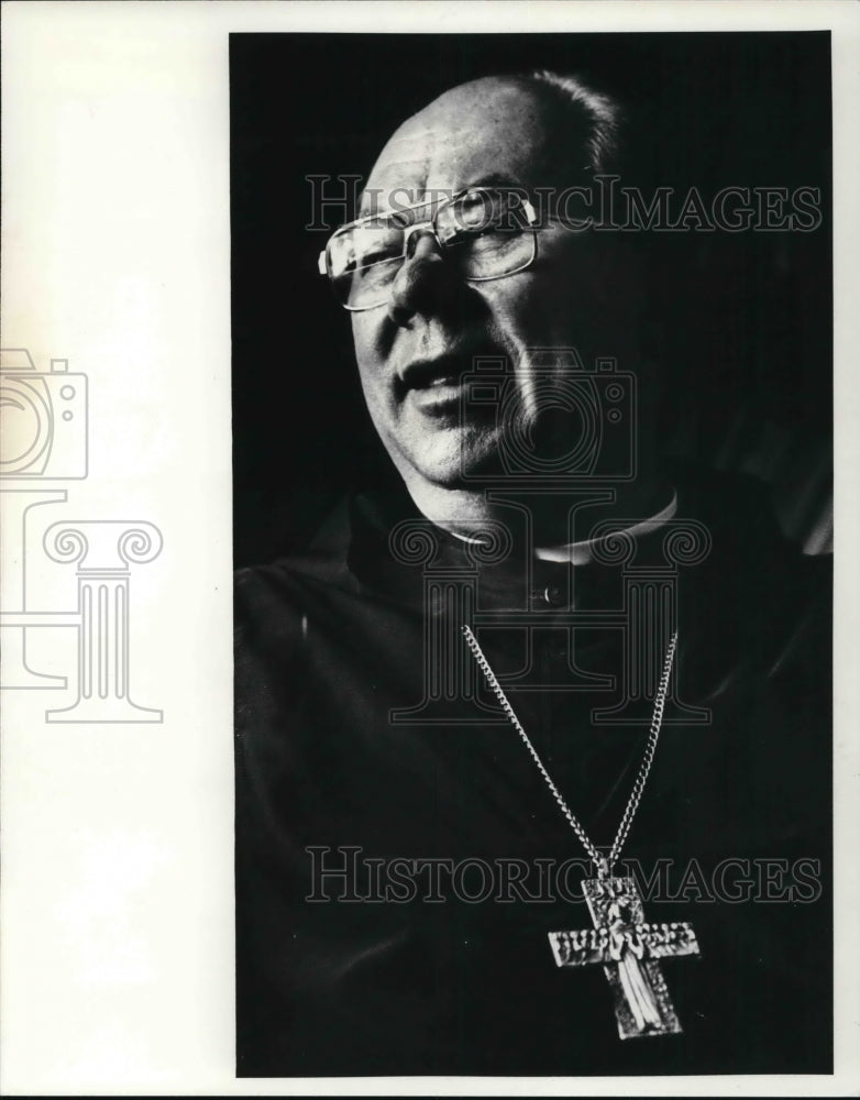 1981 Press Photo Rev. Jerome Koval - Historic Images