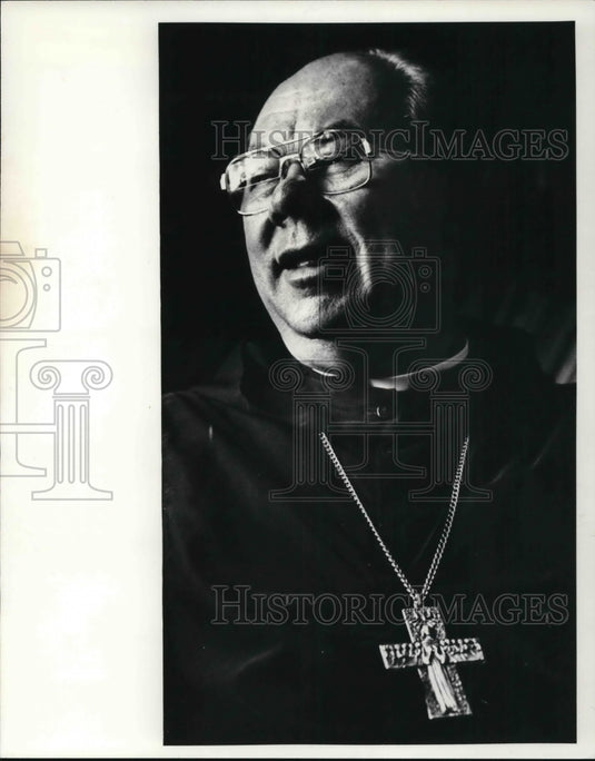 1981 Press Photo Rev. Jerome Koval - Historic Images