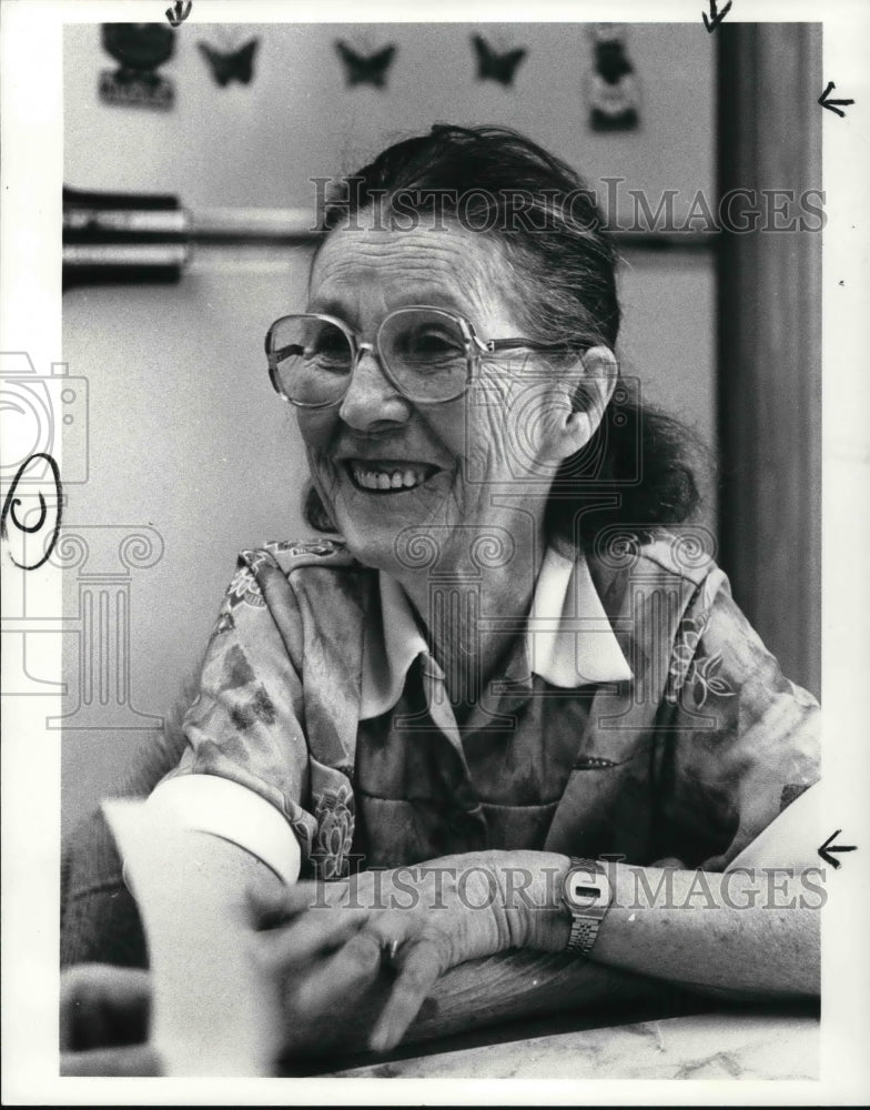 1985 Press Photo Rita M Laguatra Civic Activist and Volunteer - Historic Images