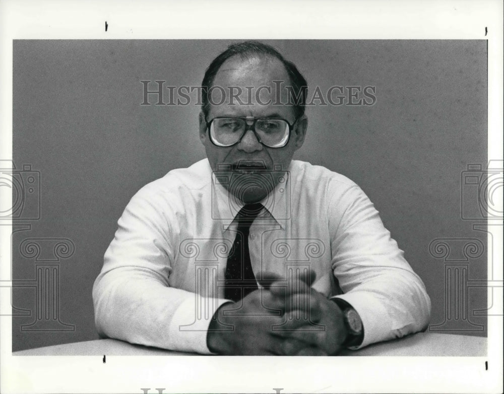 1980 Press Photo Henry Kisor, deaf author - Historic Images