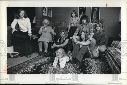 1979 Press Photo Klafczynski family - Historic Images